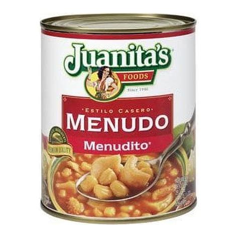 Juanitas Menudo Menudito Soup 25 Ounce 12 Per Case