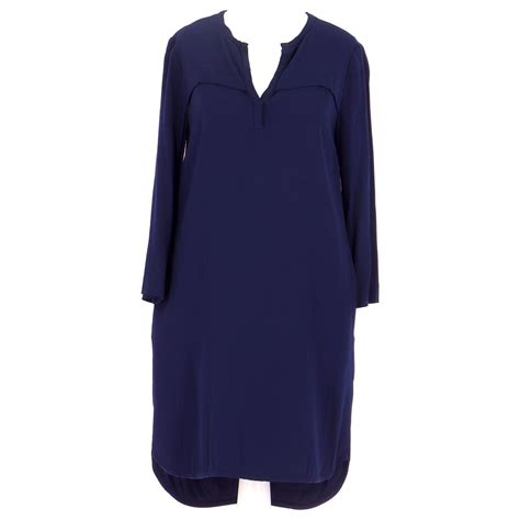 Sandro Robe Polyester Bleu Marine Ref 852603 Joli Closet