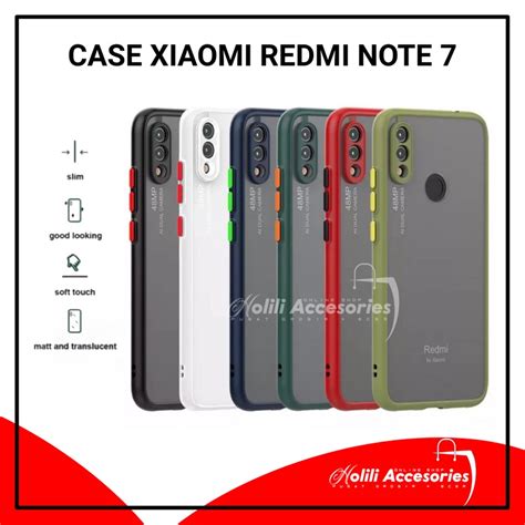 Jual XIAOMI REDMI NOTE 7 MY Choice Case Aero Dove Matte Ful Colour Case