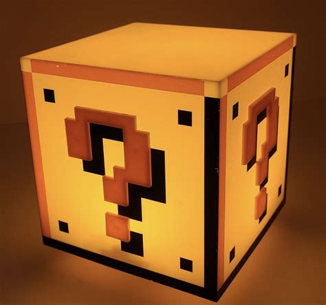 Super Mario Bros Question Block Light Lamps And Lighting HobbyDB