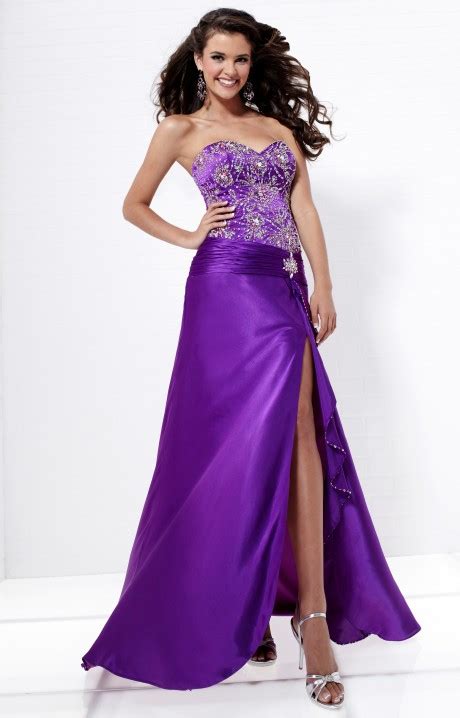 Robe De Soirée Violette