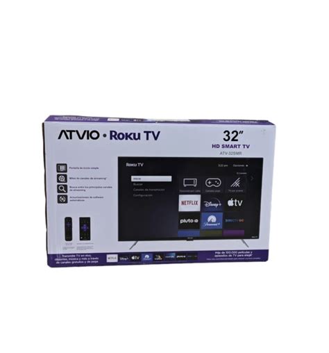 Pantalla 32 Atvio Led Hd Smart Tv Maxilana