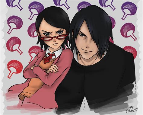 Sasuke Sarada Uchiha Sarada Photo Fanpop