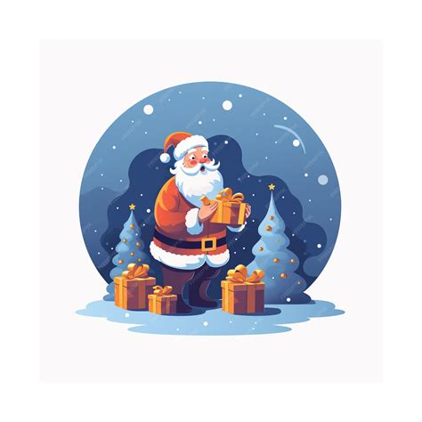 Premium AI Image | Santa Calus Character On Christmas for Giving Prize