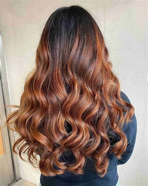 20 Gorgeous Copper Balayage On Brown Hair Ideas To Try Out In Summer 2023