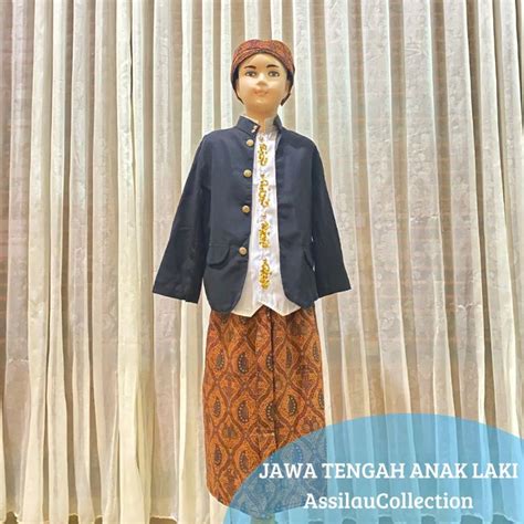 Jual Baju Adat Jatengadat Jawa Tengah Anak Satuan Shopee Indonesia