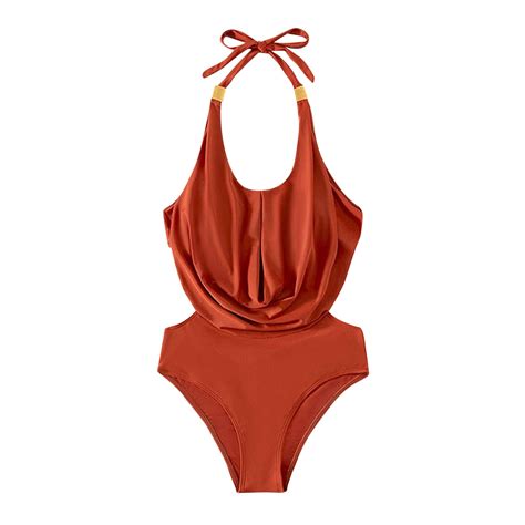 Taiaojing Women High Cut Bikini Sets Sexy Cut Out With Band Front Lace