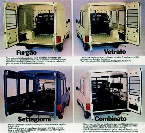 Fiat Fiorino Settegiorni o multiuso metido a Doblò dos anos 80