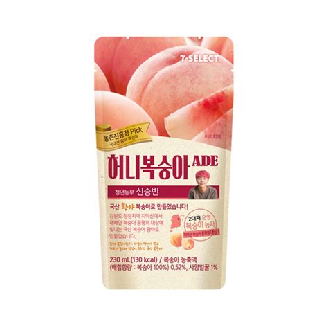 Pb허니복숭아에이드230ml 배민스토어