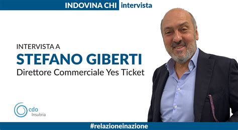 Intervista A Stefano Giberti Cdo Insubria