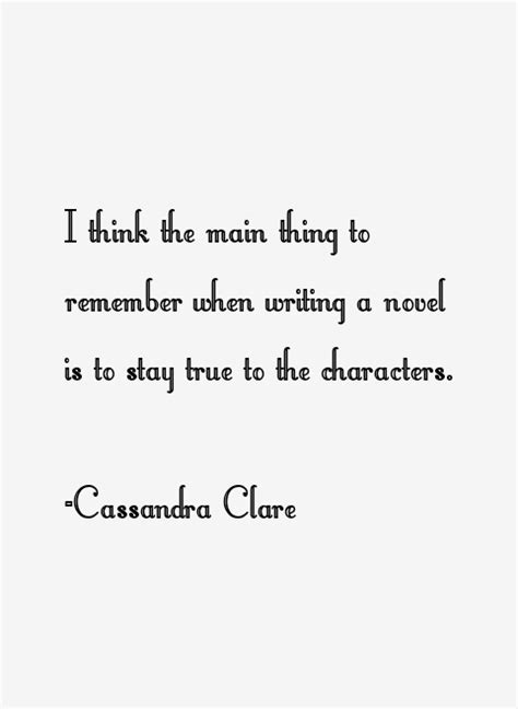 Cassandra Clare Quotes & Sayings