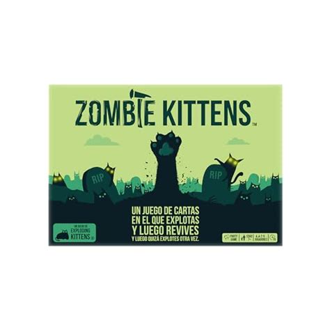 Zombie Kittens De Exploding Kittens Juegos De Cartas Para Adultos