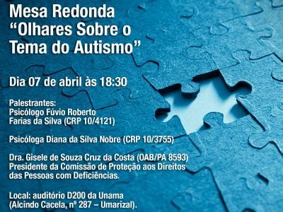 UNAMA Recebe Mesa Redonda Sobre O Autismo UNAMA