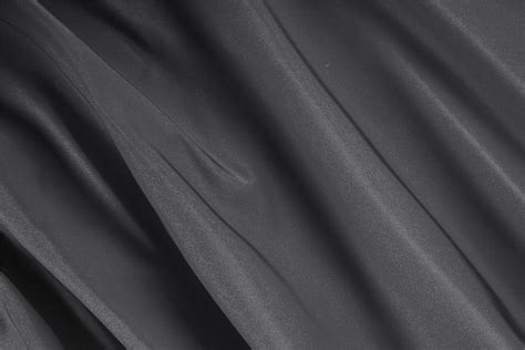 Anthracite Gray Silk Radzemire Apparel Fabric