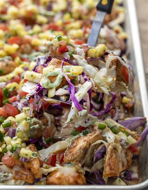 Baked Chicken With Pineapple Salsa