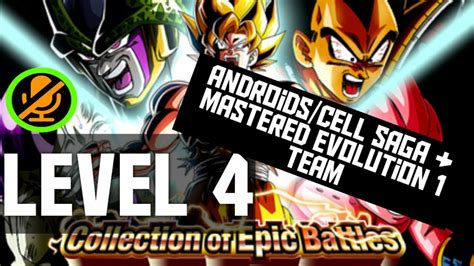 Collection Of Epic Battles Androids Cell Saga Mastered Evolution One