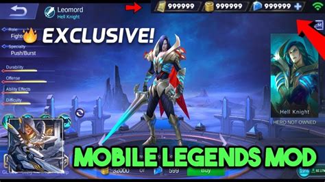 Mobile Legends Mod Apk 18479191 Unlimited Diamondunlock All Skin