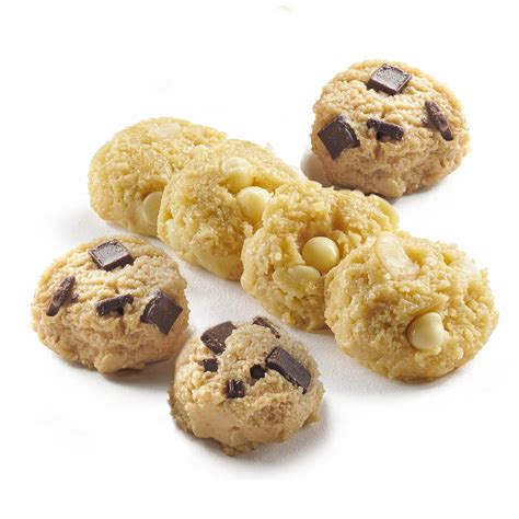 David S Cookies Preformed Frozen Cookie Dough Chocolate Chunk And Macadamia White Chip