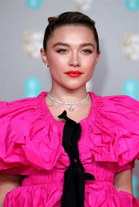 Florence Pugh Attends 2020 EE British Academy Film Awards At Royal