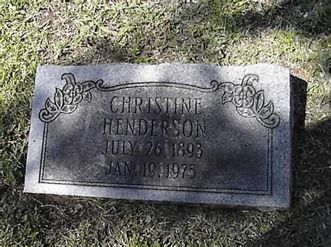 Martha Christine Weinberg Henderson 1893 1975 Monumento Find A Grave