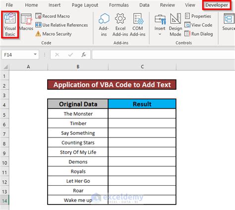 How To Add Text To Cell In Excel Printable Online