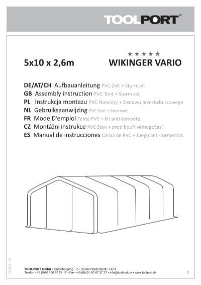 5x10 X 2 6m WIKINGER VARIO