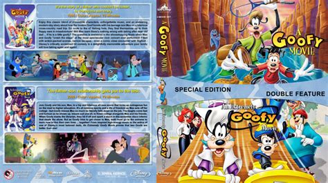 Goofy Double Feature (1995-2000) R1 Custom Blu-Ray Cover - DVDcover.Com