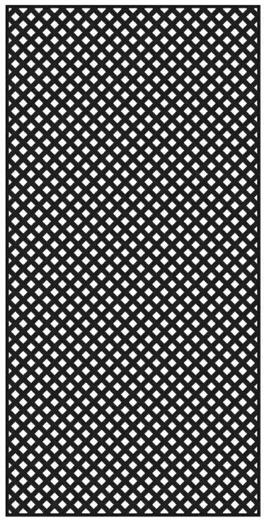 Barrette Outdoor Living Black Vinyl Privacy Lattice User Manual