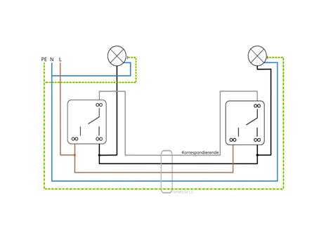 Wechselschaltung anschließen | mit Schaltplan