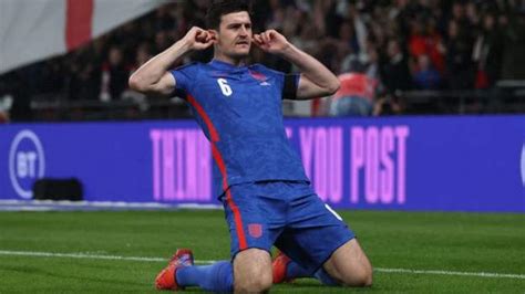 Harry Maguire: England defender's celebration against Albania annoys ...