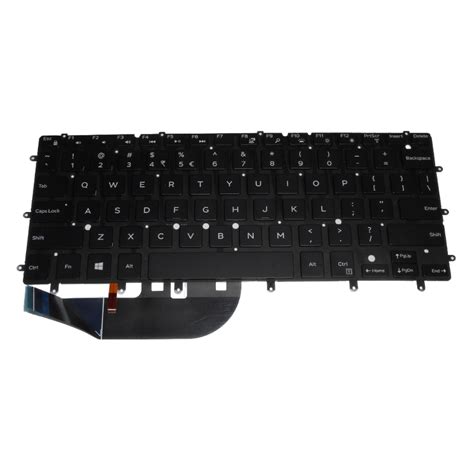 OEM Dell XPS 13 9350/9360 Backlit Laptop Keyboard US-INTL P/N: 4XVX6 ...