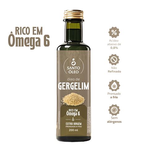 Para Que Serve O Óleo De Gergelim - Óleo de Gergelim Garrafa 200ml | Santo Óleo - Santo Óleo