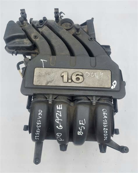 KOLEKTOR SSĄCY VW AUDI SEAT 1 6 8V BSE BGU 06A133203DL 06A133185LS LPG