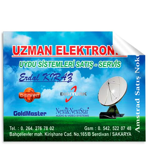 Elektronik Uydu Sistem Sticker 29