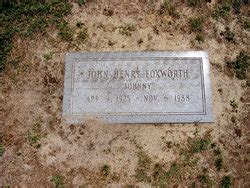 John Henry Johnny Foxworth 1925 1988 Mémorial Find a Grave