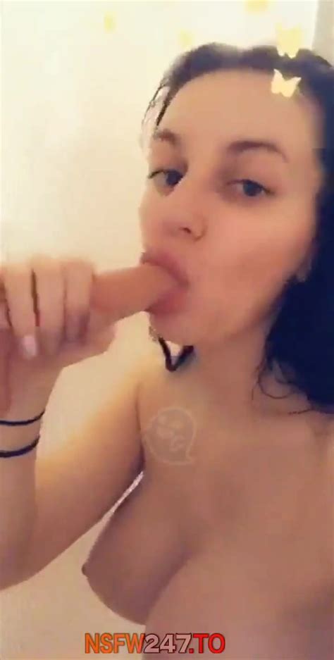 Kathleen Eggleton Shower Double Dildo Play Snapchat Premium Xxx Porn Videos