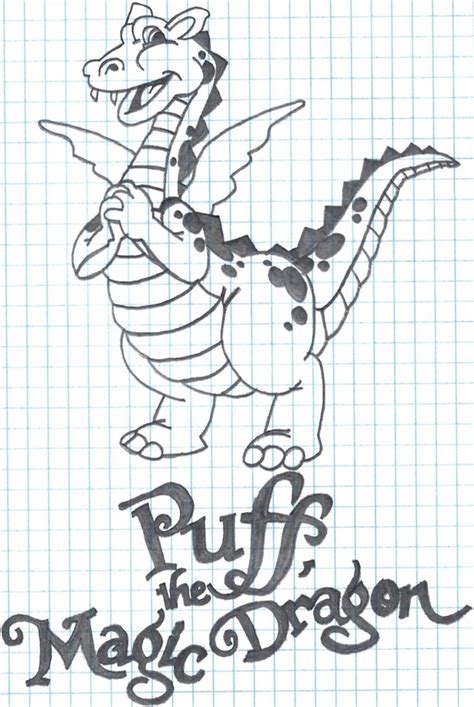 Puff, the Magic Dragon by TommyCatson on DeviantArt