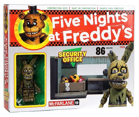 Mcfarlane Toys Five Nights At Freddys Security Office Construction Set