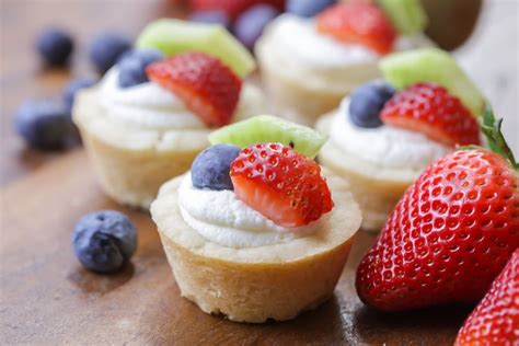 Easy Mini Fruit Tarts Minute Dessert Lil Luna