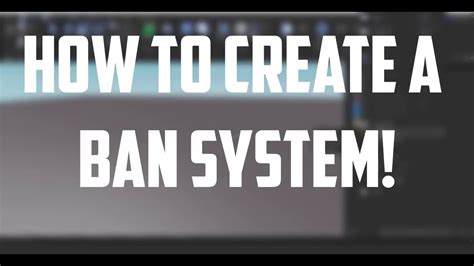 How To Create A Ban System Updated Roblox Youtube