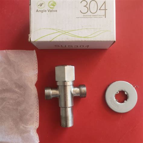 Jual Kran Ss Cabang Stainless Steel Faucet Stop Kran T Angle