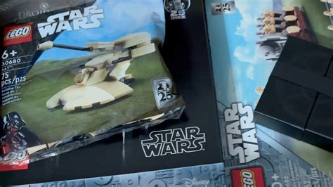 LEGO Star Wars May 4th Promo GWP Unboxing Overview YouTube