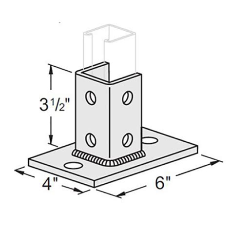 Stainless Steel Unistrut Base Plate Informacionpublica Svet Gob Gt