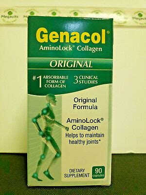 Genacol Hydrolyzed Collagen Original Capsules Ebay