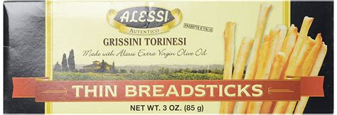 Alessi Grissini Torinesi Thin Breadsticks 3 Oz Pack Of 2