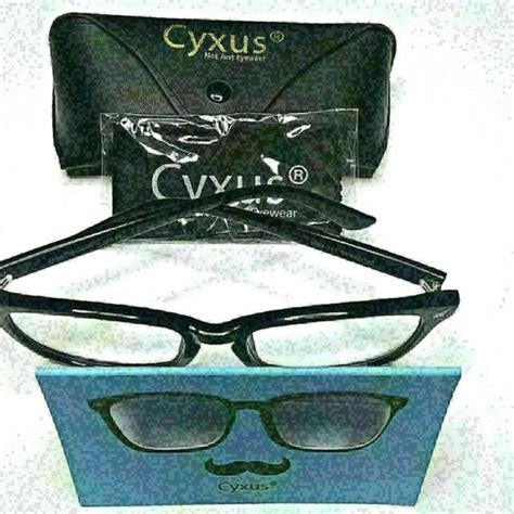 Cyxus 8082 T01 Square Computer Reading Glasses For Blue Light Blocking