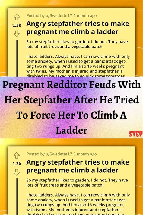 Pregnant Redditor Feuds With Her Stepfather After He Tried To Force Her