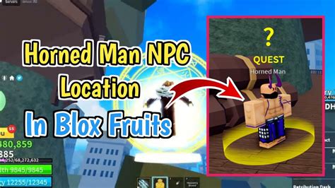 Horned Man NPC Location In Blox Fruits 2024 Where To Find Horned