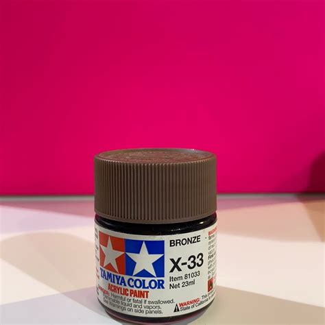 Pintura Tamiya X 33 Bronze Zoladi