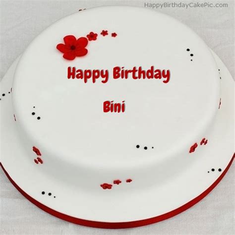 ️ Simple Birthday Cake For Bini